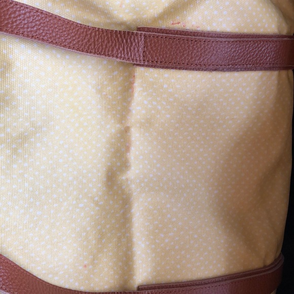 Kestrel Lrg Coated Canvas Lthr Duffel Bag Wkender - Picture 5 of 8